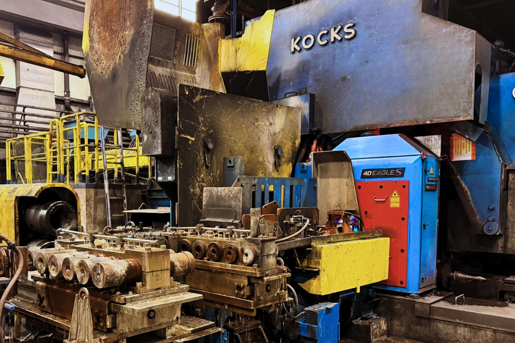 The advanced 4D EAGLE S laser system at Steeltec
