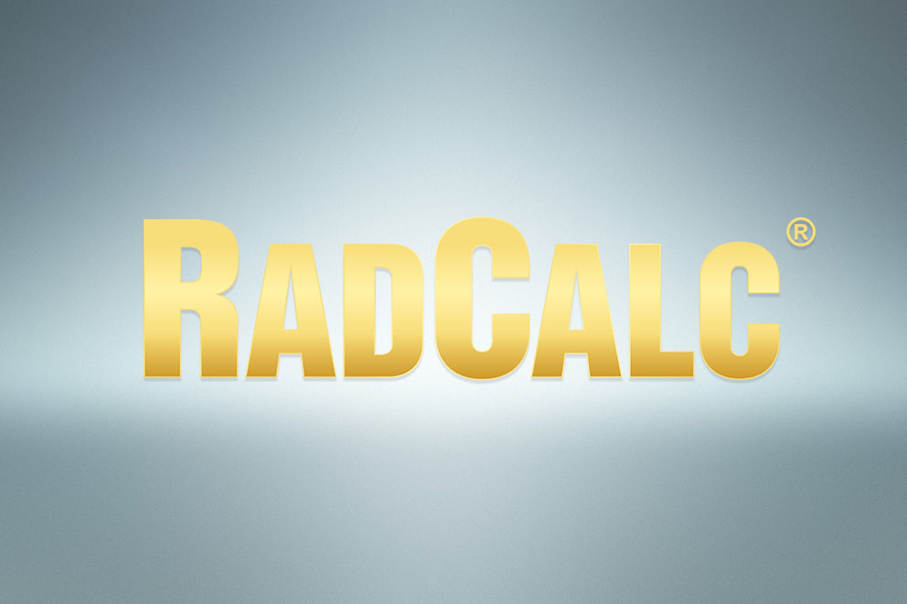 3 month use of RadCalc – for free