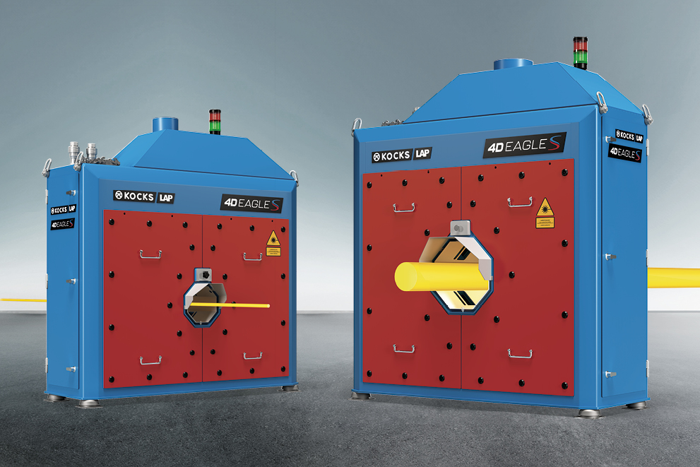 Duo for quality assurance in rolling mills: 4D EAGLE S in sizes 50 and 120
