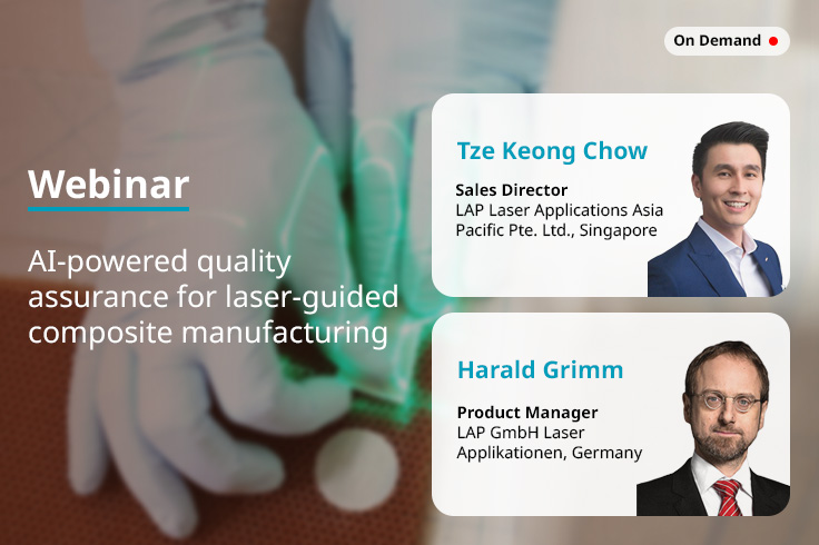 AI-powered quality assurance for laser-guided composite manufacturing