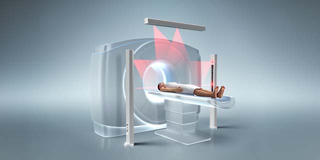 Illustration of laser system 