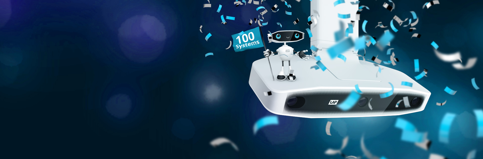 Celebration of 100+ LUNA 3D SGRT systems