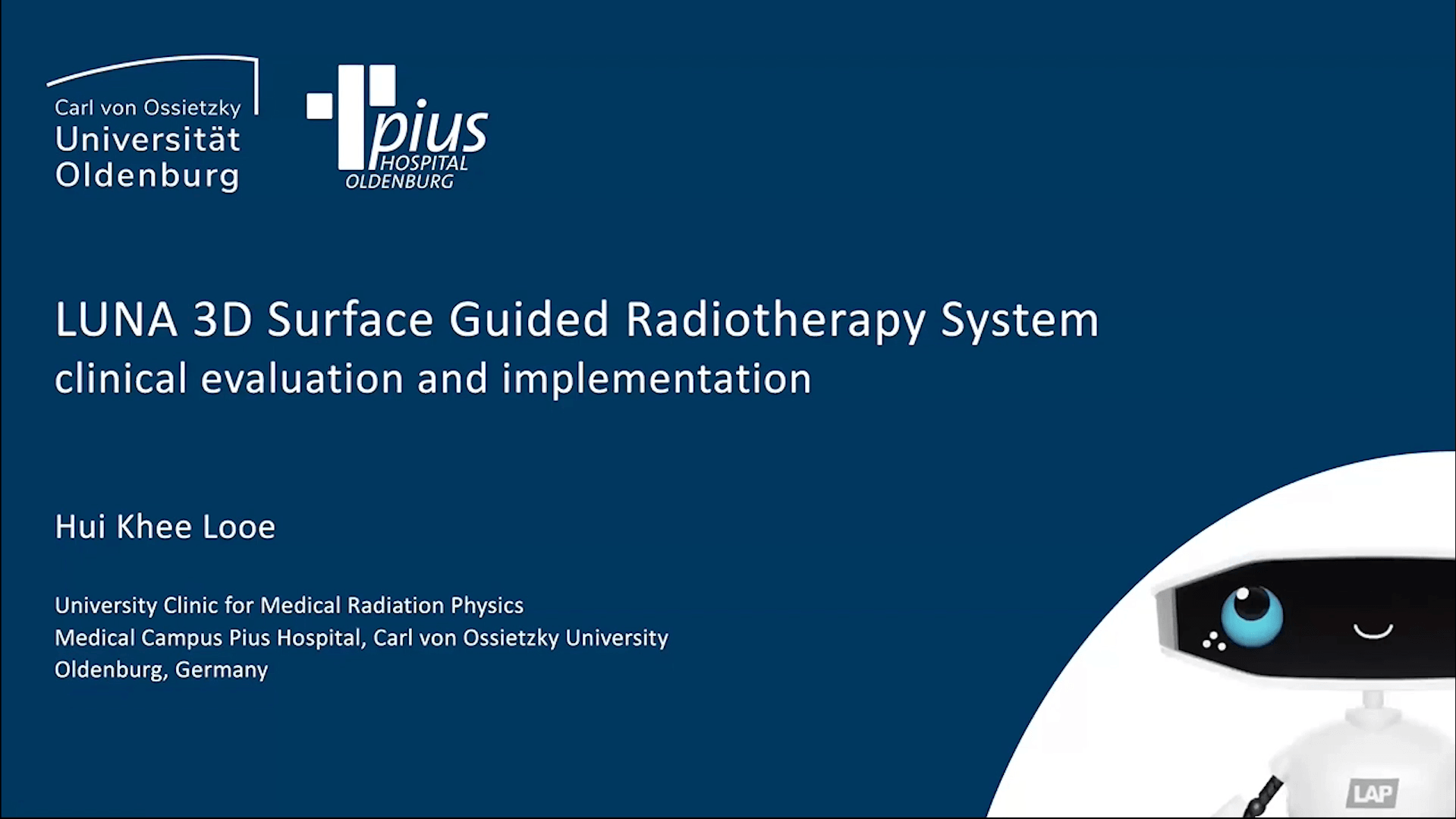 LUNA 3D Surface Guided Radiotherapy System - clinical evaluation and implementation