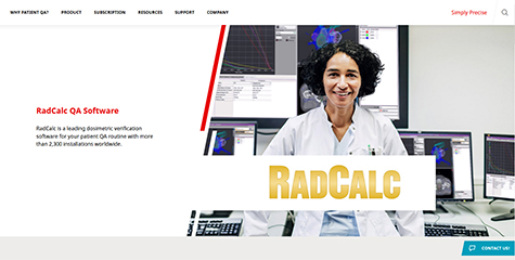 Besuchen Sie uns auf www.radcalc.com